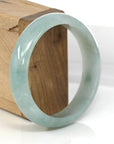 Baikalla Jewelry Jade Bangle Genuine Burmese Green Jadeite Jade Bangle Bracelet (58.82 mm)