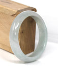 Baikalla Jewelry Jade Bangle Genuine Burmese Green Jadeite Jade Bangle Bracelet (57.62 mm)
