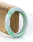 Baikalla Jewelry Jadeite Jade Bangle Bracelet Baikalla™ "Classic Bangle" Genuine Jadeite Jade Lavender Green Bangle Bracelet (56.29mm)