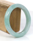 Baikalla Jewelry Jadeite Jade Bangle Bracelet Baikalla™ "Classic Bangle" Genuine Jadeite Jade Lavender Green Bangle Bracelet (59.63mm)
