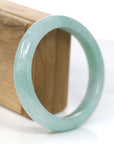 Baikalla Jewelry Jadeite Jade Bangle Bracelet Baikalla™ "Classic Bangle" Genuine Jadeite Jade Lavender Green Bangle Bracelet (59.63mm)