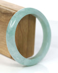 Baikalla Jewelry Jadeite Jade Bangle Bracelet Copy of Baikalla™ "Classic Bangle" Genuine Jadeite Jade Lavender Green Bangle Bracelet (59.63mm)