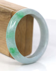 Baikalla Jewelry Jadeite Jade Bangle Bracelet Copy of Baikalla™ "Classic Bangle" Genuine Jadeite Jade Lavender Green Bangle Bracelet (58.66mm)