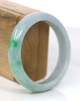 Baikalla Jewelry Jadeite Jade Bangle Bracelet Copy of Baikalla™ "Classic Bangle" Genuine Jadeite Jade Lavender Green Bangle Bracelet (58.66mm)
