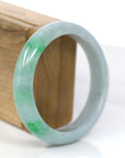 Baikalla Jewelry Jadeite Jade Bangle Bracelet Copy of Baikalla™ "Classic Bangle" Genuine Jadeite Jade Lavender Green Bangle Bracelet (58.66mm)
