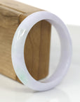 Baikalla Jewelry Jadeite Jade Bangle Bracelet Baikalla Classic Lavender Natural Jadeite Jade Bangle ( 56.14 mm )
