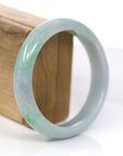 Baikalla Jewelry Jadeite Jade Bangle Bracelet Baikalla™ "Classic Bangle" Genuine Jadeite Jade Lavender Green Bangle Bracelet (62.44mm)