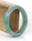 Baikalla Jewelry Jadeite Jade Bangle Bracelet Baikalla™ "Classic Bangle" Genuine Jadeite Jade Lavender Green Bangle Bracelet (58.06mm)