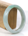 Baikalla Jewelry Jadeite Jade Bangle Bracelet Baikalla™ "Classic Bangle" Genuine Jadeite Jade Lavender Green Bangle Bracelet (61.87mm)