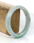 Baikalla Jewelry Jadeite Jade Bangle Bracelet Baikalla™ "Classic Bangle" Genuine Jadeite Jade Lavender Green Bangle Bracelet (61.87mm)