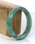 Baikalla Jewelry Jadeite Jade Bangle Bracelet Baikalla Forest Green Classic Real Jadeite Jade Bangle Bracelet (57.69mm)