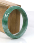 Baikalla Jewelry Jadeite Jade Bangle Bracelet Baikalla Forest Green Classic Real Jadeite Jade Bangle Bracelet (57.69mm)