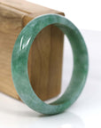 Baikalla Jewelry Jadeite Jade Bangle Bracelet Baikalla Forest Green Classic Real Jadeite Jade Bangle Bracelet (57.69mm)