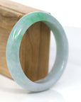 Baikalla Jewelry Jadeite Jade Bangle Bracelet Baikalla™ "Classic Bangle" Genuine Jadeite Jade Green Bangle Bracelet (57.94mm)