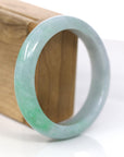 Baikalla Jewelry Jadeite Jade Bangle Bracelet Baikalla™ "Classic Bangle" Genuine Jadeite Jade Green Bangle Bracelet (57.94mm)