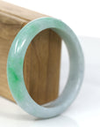 Baikalla Jewelry Jadeite Jade Bangle Bracelet Baikalla™ "Classic Bangle" Genuine Jadeite Jade Lavender Green Bangle Bracelet (59.04mm)