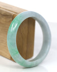 Baikalla Jewelry Jadeite Jade Bangle Bracelet Baikalla™ "Classic Bangle" Genuine Jadeite Jade Lavender Green Bangle Bracelet (59.04mm)