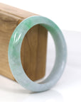Baikalla Jewelry Jadeite Jade Bangle Bracelet Baikalla™ "Classic Bangle" Genuine Jadeite Jade Lavender Green Bangle Bracelet (59.04mm)