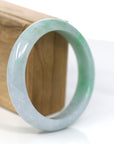 Baikalla Jewelry Jadeite Jade Bangle Bracelet Baikalla™ "Classic Bangle" Genuine Jadeite Jade Lavender Green Bangle Bracelet (59.04mm)