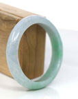 Baikalla Jewelry Jadeite Jade Bangle Bracelet Baikalla™ "Classic Bangle" Genuine Jadeite Jade Lavender Green Bangle Bracelet (59.04mm)