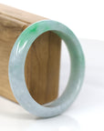 Baikalla Jewelry Jadeite Jade Bangle Bracelet Baikalla™ "Classic Bangle" Genuine Jadeite Jade Lavender Green Bangle Bracelet (59.04mm)