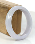 Baikalla Jewelry Jadeite Jade Bangle Bracelet Baikalla Classic Lavender Natural Jadeite Jade Bangle ( 56.14 mm )