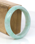 Baikalla Jewelry Jadeite Jade Bangle Bracelet Baikalla "Classic Bangle" Natural Burmese Green Jadeite Jade Bangle ( 57.61 mm )