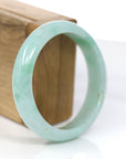 Baikalla Jewelry Jadeite Jade Bangle Bracelet Baikalla "Classic Bangle" Natural Burmese Green Jadeite Jade Bangle ( 57.61 mm )