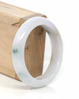 Baikalla Jewelry Jadeite Jade Bangle Bracelet Baikalla™ "Classic Bangle" Genuine Burmese Jadeite Jade Bangle Bracelet ( 55.6 mm)