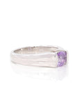 Baikalla Jewelry Gemstone Ring Amethyst Baikalla™ Sterling Silver Oval Swiss Blue Topaz & Amethyst Ring