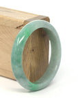Baikalla Jewelry Jadeite Jade Bangle Bracelet Genuine Burmese Forest Green Jadeite Jade Bangle Bracelet (57.37 mm)
