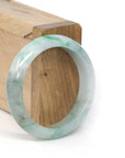 Baikalla Jewelry Jadeite Jade Bangle Bracelet Genuine Burmese Forest Green Jadeite Jade Bangle Bracelet (52.44 mm)