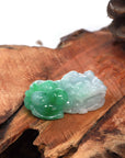 Baikalla Jewelry genuine jadeite carving Baikalla™ High-End Pi Xiu Genuine Burmese Apple Green Jadeite Jade PiXiu Pendant Necklace (FengShui Lucky)