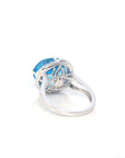 Baikalla Jewelry Gemstone Ring Baikalla™ Sterling Silver Sky Blue Topaz Ring