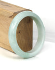 Baikalla Jewelry Jadeite Jade Bangle Bracelet Genuine Burmese Green Jadeite Jade Bangle Bracelet (57.31 mm)