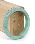 Baikalla Jewelry Jadeite Jade Bangle Bracelet Genuine Burmese Forest Green Jadeite Jade Bangle Bracelet (58.3 mm)