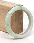 Baikalla Jewelry Jadeite Jade Bangle Bracelet Baikalla™ "Classic Bangle" Genuine Burmese Green Jadeite Jade Bangle Bracelet (58.5 mm)