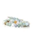 Baikalla Jewelry jade beads bracelet Genuine Jadeite Jade Round Multiple Colors Beads Bracelet ( 8 mm )