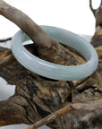Baikalla Jewelry Jade Bangle Genuine Burmese Jadeite Jade Bangle Bracelet ( 63.4 mm)