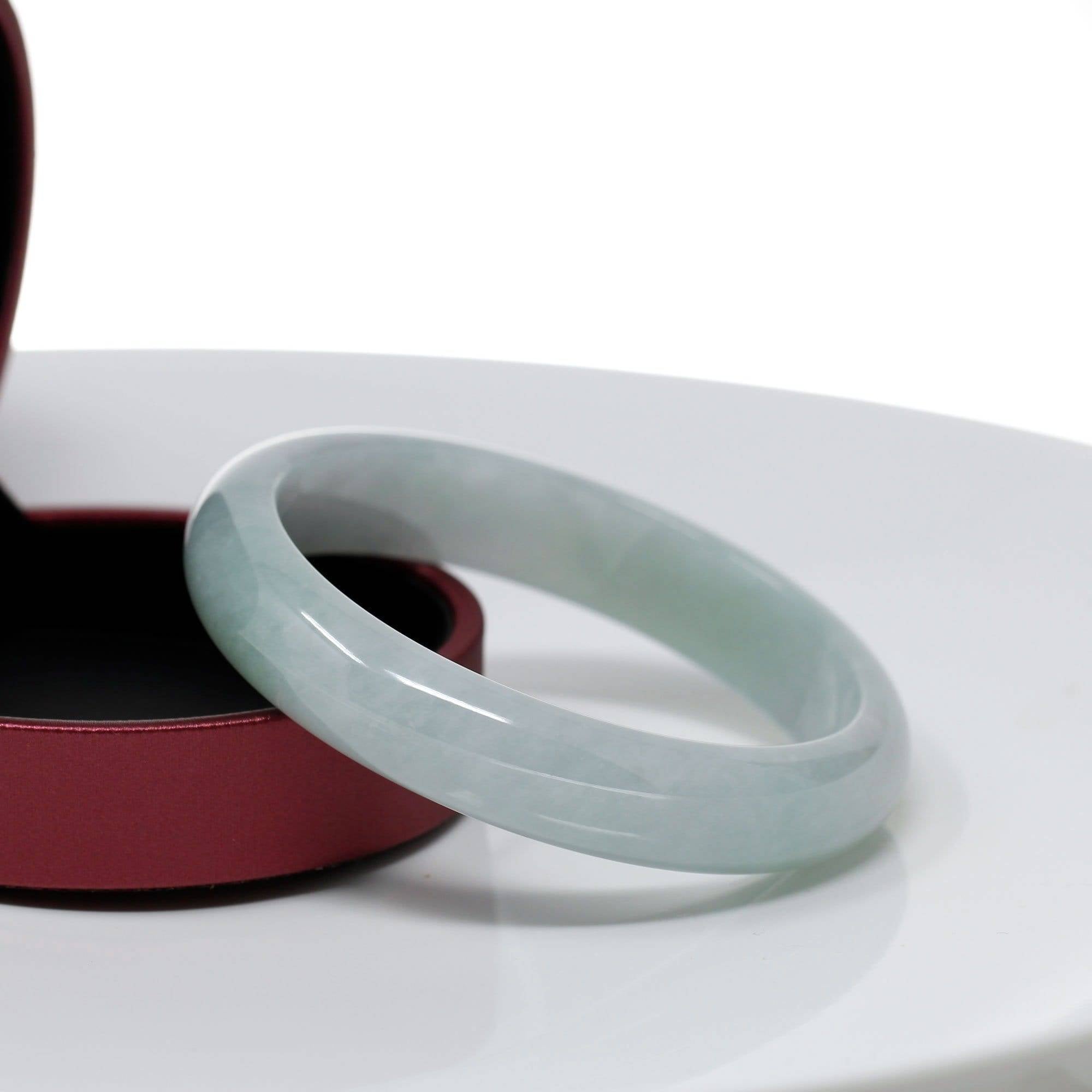 Genuine Burmese Jadeite Jade Bangle Bracelet ( 63.4 mm)#311 – BKLA