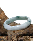 Baikalla Jewelry Jadeite Jade Bangle Bracelet Real Burmese Jadeite Jade Bangle Bracelet ( 57.8 mm )