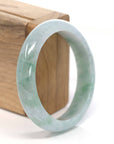 Baikalla Jewelry Jadeite Jade Bangle Bracelet Genuine Burmese Jadeite Jade Bangle Bracelet (57.2 mm)