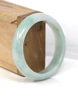 Baikalla Jewelry Jadeite Jade Bangle Bracelet Genuine Burmese Green Jadeite Jade Bangle Bracelet (57.31 mm)
