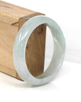 Baikalla Jewelry Jade Bangle Genuine Burmese Green Jadeite Jade Bangle Bracelet (57.62 mm)