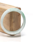 Baikalla Jewelry Jadeite Jade Bangle Bracelet Baikalla™ "Classic Bangle" Genuine Burmese Green Jadeite Jade Bangle Bracelet (54.91 mm)