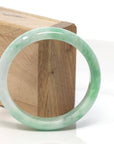 Baikalla Jewelry Jadeite Jade Bangle Bracelet Baikalla™ "Classic Bangle" Genuine Burmese Green Jadeite Jade Bangle Bracelet ( 56.13 mm)