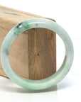 Baikalla Jewelry Jadeite Jade Bangle Bracelet Baikalla™ "Classic Bangle" Genuine Burmese Green Jadeite Jade Bangle Bracelet (58.41 mm)