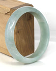 Baikalla Jewelry Jade Bangle Genuine Burmese Green Jadeite Jade Bangle Bracelet (58.82 mm)