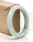 Baikalla Jewelry Jadeite Jade Bangle Bracelet Baikalla™ "Classic Bangle" Genuine Burmese Green Jadeite Jade Bangle Bracelet (57 mm)