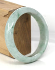 Baikalla Jewelry Jade Bangle Genuine Burmese Green Jadeite Jade Bangle Bracelet ( 58.0 mm)